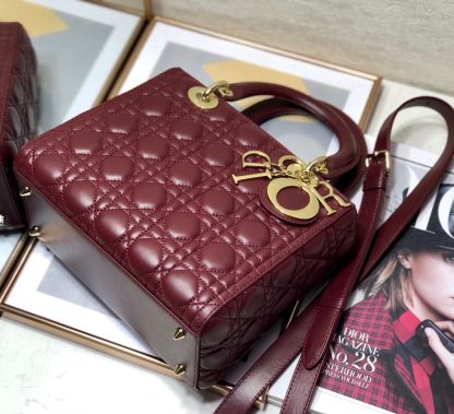 Dior Lady Classic Five-Grid Lambskin Lady Bag - Image 5