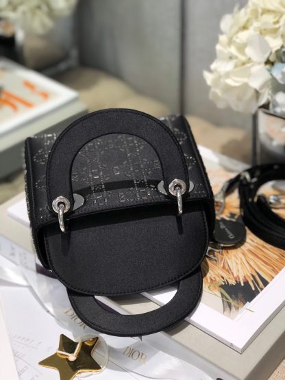 Dior Silk Diamond Princess Diana Bag - Image 5