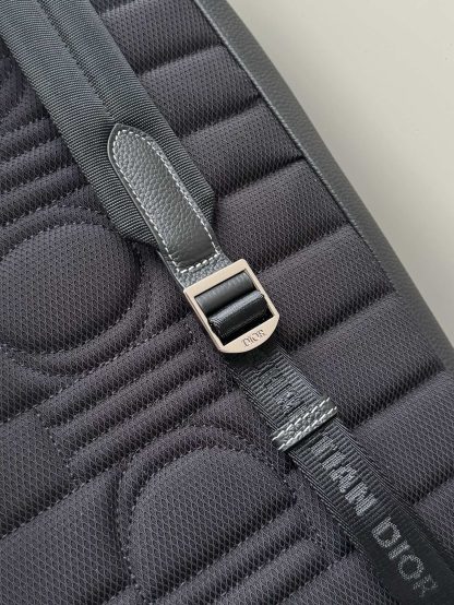 Dior full leather saddle flap backpack - Image 5