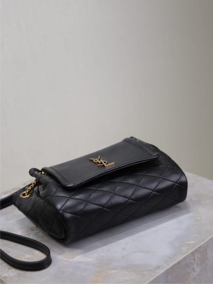 Ysl Mini Nolita Vintage Diamond Flap Bag - Image 5