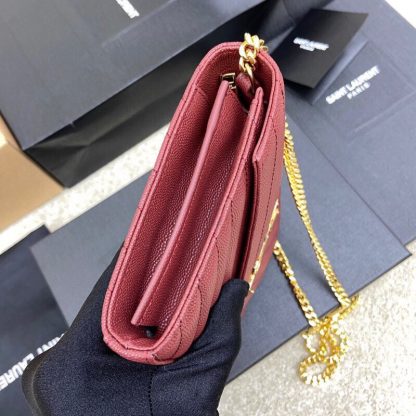 Ysl caviar pattern envelope bag - Image 5