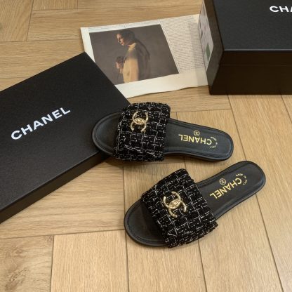 Chanel Early Autumn New High Fashion Sweet Flip Flops - Image 5