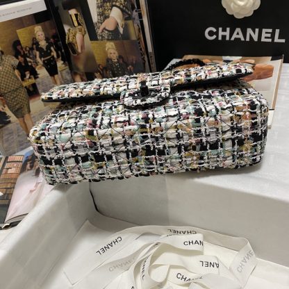 Chanel CF woolen chain bag - Image 5
