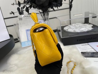 Chanel 22A latest Mini CF handbag classic quilted flap bag - Image 5