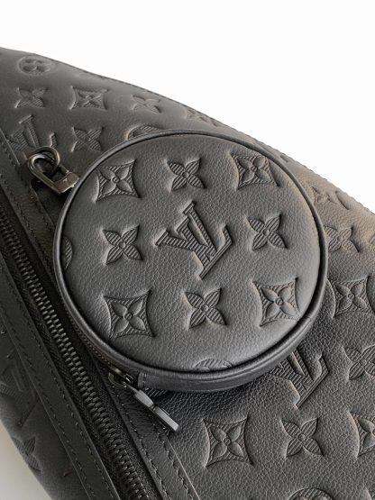 Louis Vuitton M21890 Black Pressed Duo Shoulder Bag - Image 5