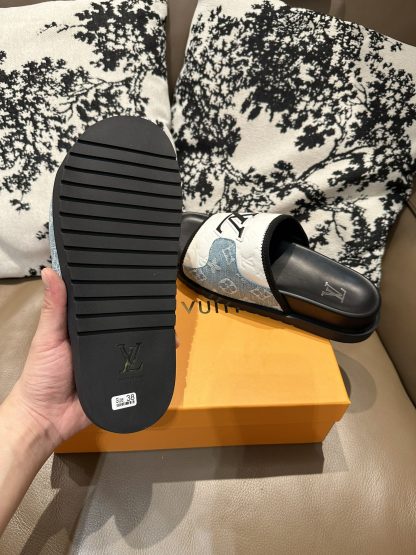 Louis Vuitton cowhide flip flops - Image 5