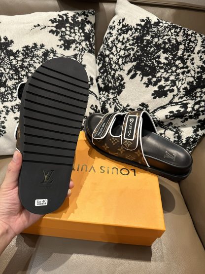 Louis Vuitton cowhide flip flops - Image 5