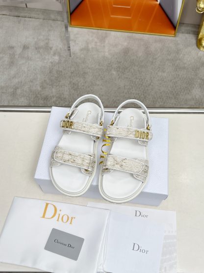 Dior versatile fashionable thick-soled sandals - Image 5