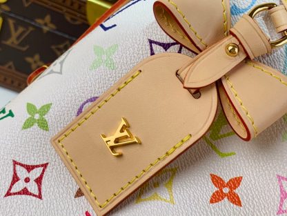 Louis Vuitton white CarryAll Hl Lt small handbag - Image 5