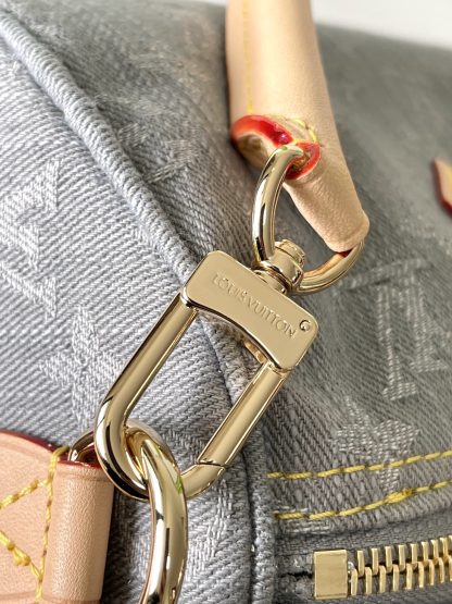 Louis Vuitton SPEEDY SOFT Denim Pillow Bag - Image 5