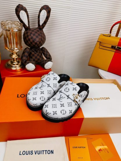 Louis Vuitton monogram bread slippers - Image 5