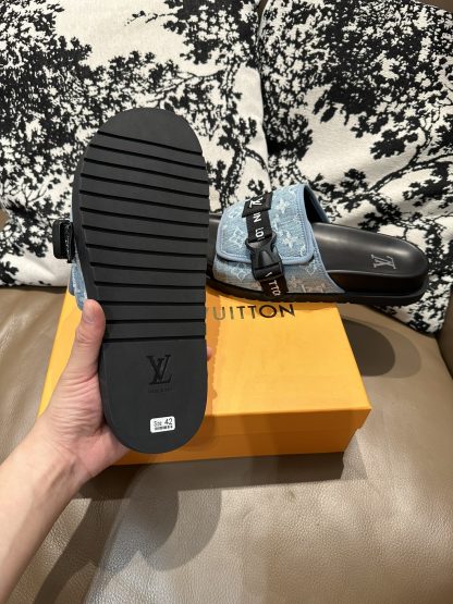 Louis Vuitton Velcro Slippers - Image 5