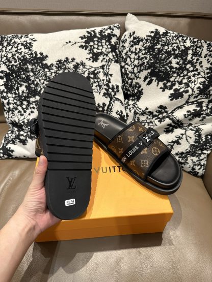 Louis Vuitton Velcro Slippers - Image 5