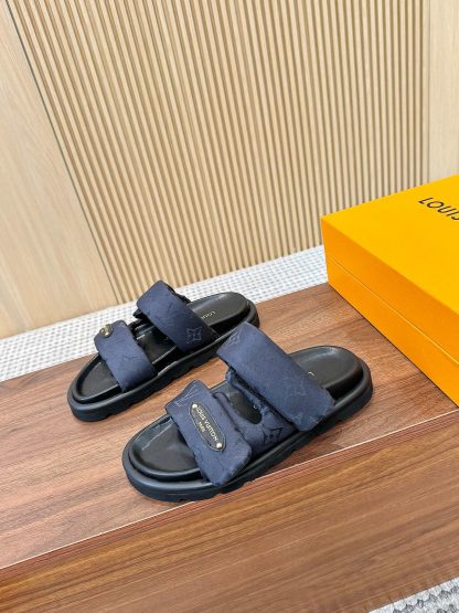 Louis Vuitton classic old pattern slippers - Image 5