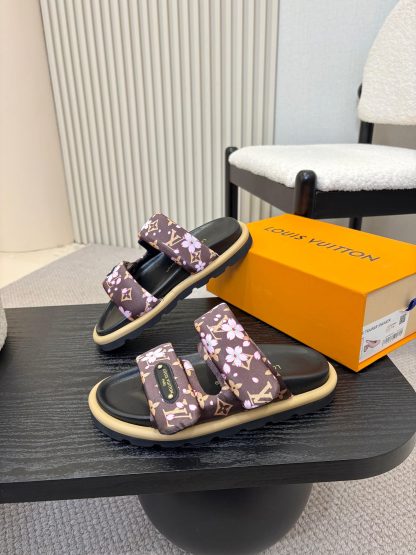 Louis Vuitton classic old pattern slippers - Image 5