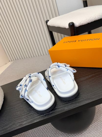 Louis Vuitton classic old pattern slippers - Image 5