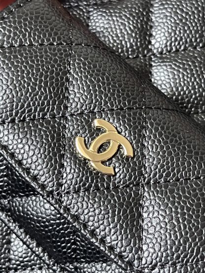 Chanel 24C Mini Litchi Pattern Small Backpack - Image 6