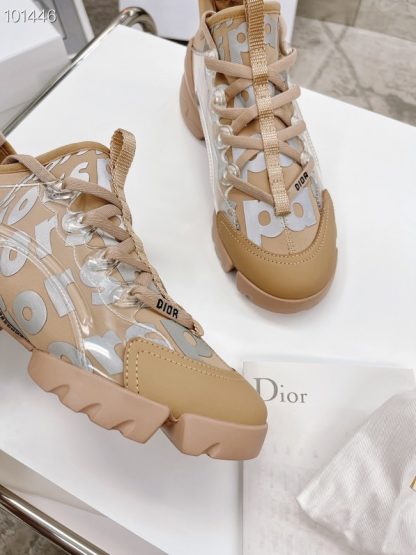 Dior 3D Printed Pattern Dad Shoes - Image 6