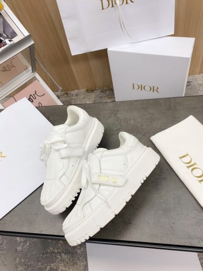 Dior white shell toe shoes - Image 6