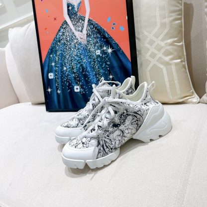 Dior Classic Printed Series Casual Sneakers - Image 6