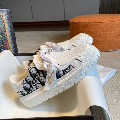 Dior fashionable shell toe white shoes - Image 6