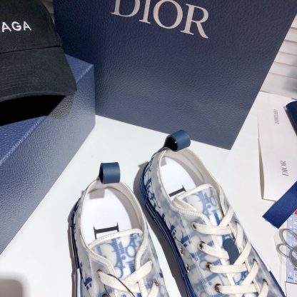 Dior Fashion Print Low-Top Sneakers - Image 6