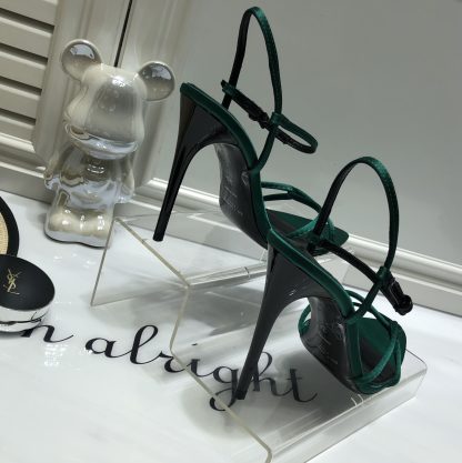 Ysl satin strap exquisite high heels - Image 6