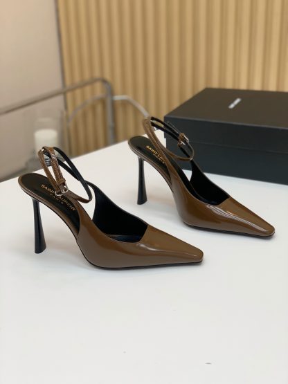 Ysl high heel backless shoes - Image 6