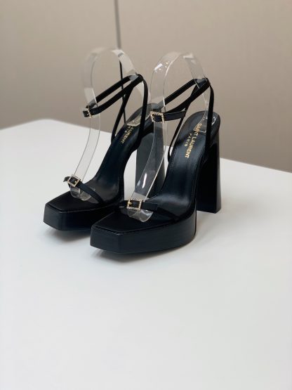 Ysl platform high-heeled sandals - Image 6