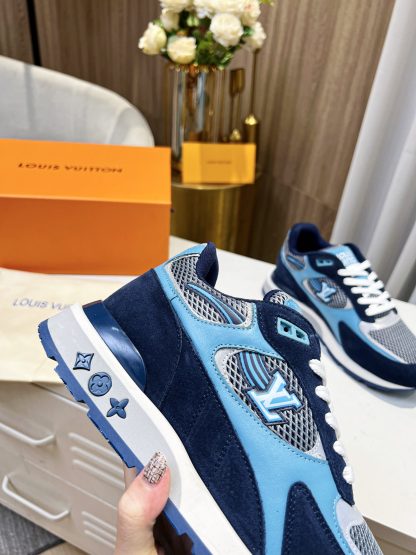 Louis Vuitton breathable diamond mesh sneakers - Image 6