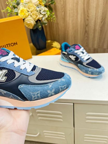 Louis Vuitton breathable diamond mesh sneakers - Image 7