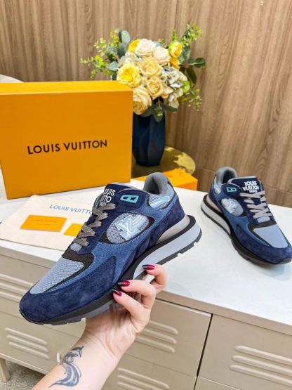 Louis Vuitton breathable diamond mesh sneakers - Image 6