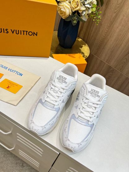 Louis Vuitton breathable diamond mesh sneakers - Image 7