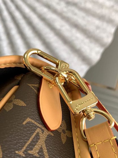 Louis Vuitton old flower apricot vintage bag series DIANE handbag - Image 6