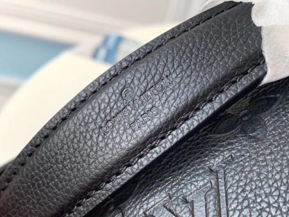 Louis Vuitton Black Full Leather BUMBAG Chest Bag - Image 6