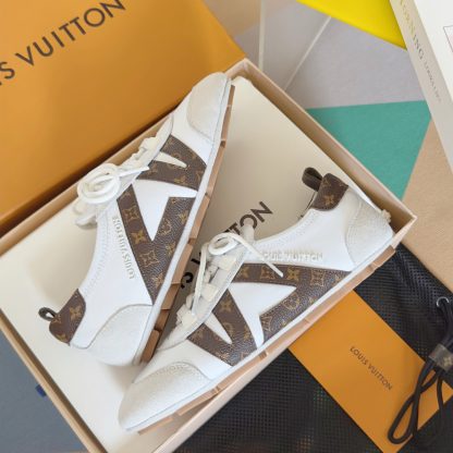 Louis Vuitton Sneakerina series couples' models ballet sneakers Dexter shoes - Image 5