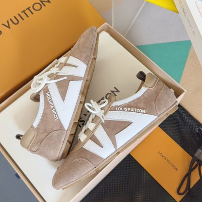 Louis Vuitton Sneakerina series couples' models ballet sneakers Dexter shoes - Image 6