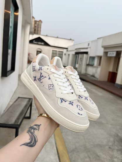 Louis Vuitton Nautical Embroidered Sneakers - Image 6