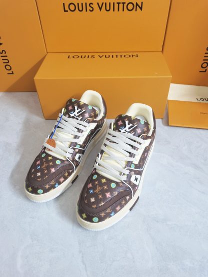 Louis Vuitton Couple's Trainer Sneakers - Image 5