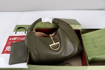 Gucci Emblem Series Classic Equestrian Style Handbag - Image 6