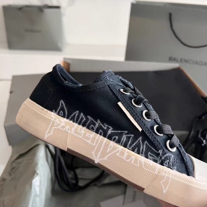 Balenciaga Vintage Style Casual Fabric Shoes - Image 6