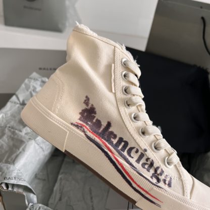 Balenciaga high-top casual cloth shoes - Image 6