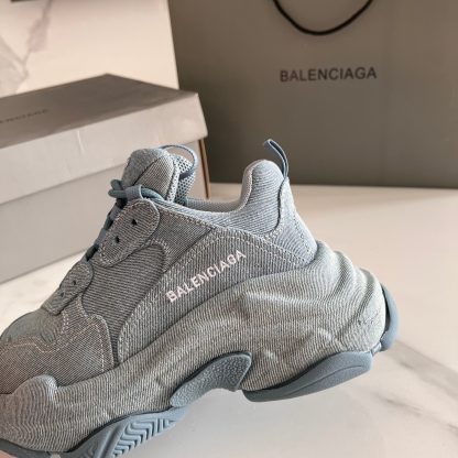 Balenciaga denim trend sneakers - Image 6
