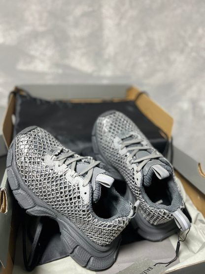 Balenciaga stylish mesh diamond sneakers - Image 6