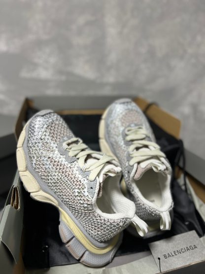 Balenciaga diamond-designed fashion sneakers - Image 6