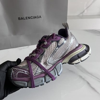 Balenciaga purple fashionable trendy running shoes - Image 6