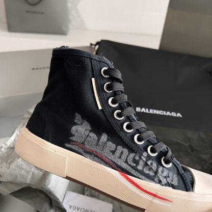 Balenciaga high-top vintage casual fabric shoes - Image 6