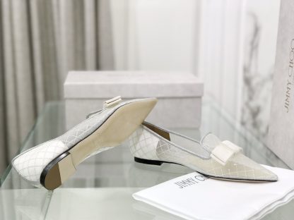 Jimmy Choo new lace embroidery series flat shoes - Image 6