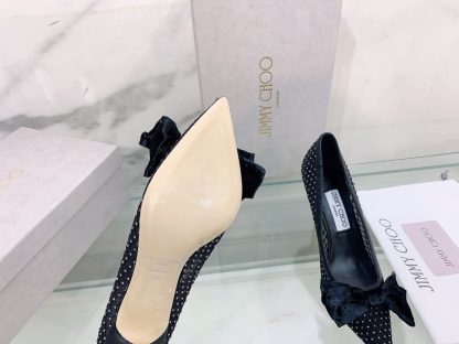 Jimmy Choo popular bow high heels - Image 6