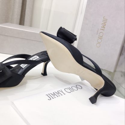 Jimmy Choo Bow Heeled Shoes - Image 6